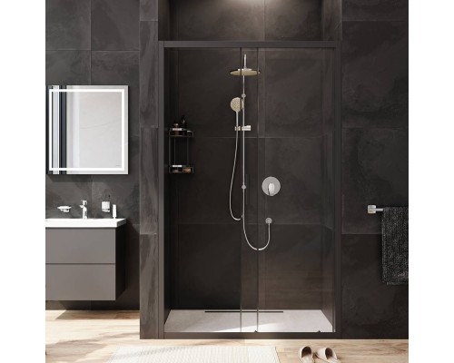 W90G-120-1-195BT Дверь душевая в нишу 120x195 см, раздвижная W90G-120-1-195BT Дверь душевая в нишу 120x195 см, раздвижная