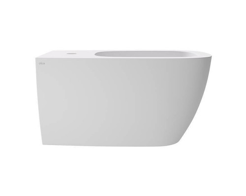 Alice Wunder Биде подвесное 53х31см., с набором для крепления, цвет: белый матовый. 45010109SET