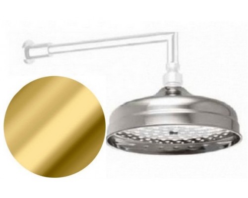MG 206/L200 Верхний душ Luxury Ø200 мм, Retro стиль GOLD L206GO