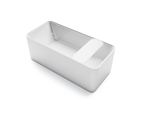 Gruppo Treesse Cross Ванна отдельностоящая 160х73х60 см., с сливом-переливом и сифоном, Solid Surface, цвет: белый матовый. V396BO Gruppo Treesse Cross Ванна отдельностоящая 160х73х60 см., с сливом-переливом и сифоном, Solid Surface, цвет: белый матовый. V396BO