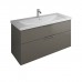 Burgbad Eqio Комплект мебели с раковиной 123см, подвесной, цвет: серый глянец. SEYQ123F2010C0001*1