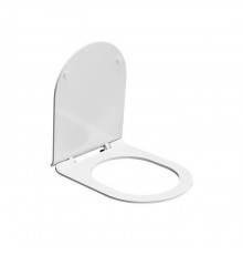 Kerama Marazzi Plaza Modern Сиденье для унитаза, цвет: белое глянцевое. PLMR.seat.02\WHT