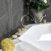 THG Hirondelles Gold Stamped Смеситель на борт ванны, 5 отв., с ручным душем, цвет: Soft gold. A4L-F30-1132SG