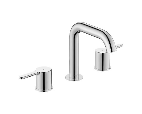 Duravit C.1 Смеситель для раковины, 3 отв., излив 140мм, цвет: хром. C11060003010