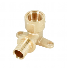 Угольник настенный, ELSEN, Monolit, В, 20, 1/2, латунь, CN