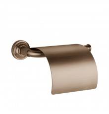 Gessi Venti20 Держатель туалетной бумаги, с крышкой, цвет: Copper Brushed PVD. 65449#708