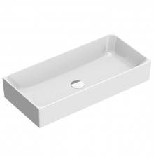 Catalano Premium Раковина 75x35см накладная, без отв., цвет: белый глянцевый. 0222750001