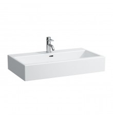 Laufen Living City Раковина 80х46х14 см, 1 отв., цвет: белый. 8.1743.6.000.104.1