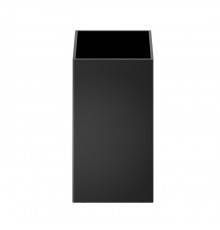 Decor Walther Cube DW 352 Баночка универсальная 4x4x8см, настольный, цвет: черный матовый. 0837160