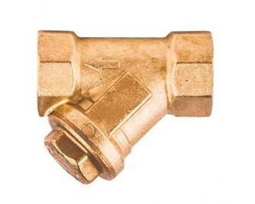 Фильтр механической очистки, Giacomini, R74A, 1/2, В, PN, бар-30, T°C -110, латунь