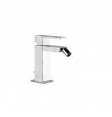 Gessi Rettangolo Смеситель для биде на 1 отверстие, с донным клапаном, цвет: хром. 20007#031
