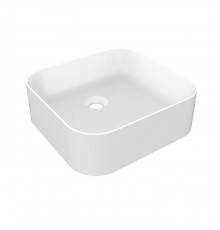 Gessi Rilievo Раковина накладная, 39.4х37.4х10.2см., без отв., цвет: белый. 43456#516