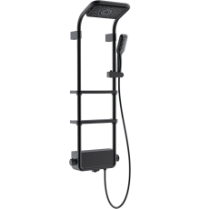 Душевая стойка AQUAme AQM8003B черная