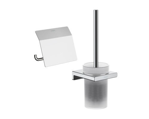 Набор Держатель Hansgrohe AddStoris 41753000 хром + Ершик 41752000 хром Набор Держатель Hansgrohe AddStoris 41753000 хром + Ершик 41752000 хром