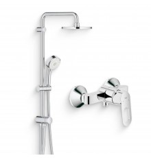 Душевой комплект Смеситель для душа Grohe BauLoop 23340000 + Стойка New Tempesta Cosmopolitan 27394002
