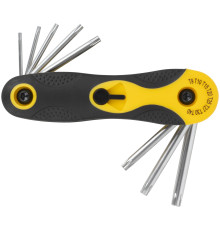 Ключи TORX CrV 8 шт. (T9-T40) складные FIT 64016