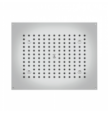 BOSSINI DREAM-RECTANGULAR Верхний душ 470 x 370 мм с 4 LED (белый), блок питания/управления, цвет: хром. H37396.030