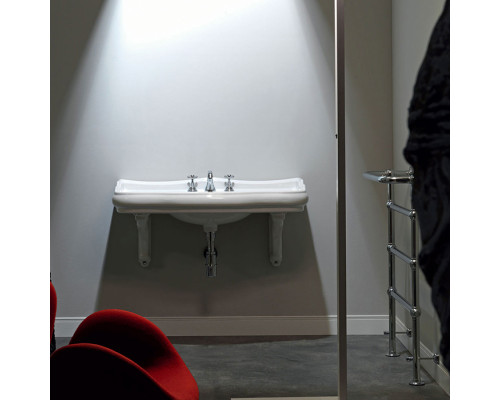 Kerasan Retro Раковина подвесная 100x54.5см, 3 отв., цвет: белый. 105001*3