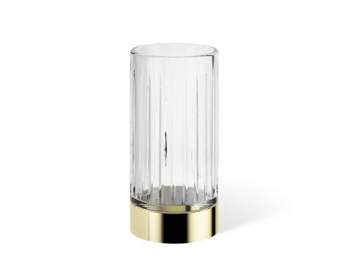 Decor Walther Century SMG Стакан настольный, граненое стекло, цвет: золото. 0587720