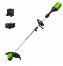 Триммер аккумуляторный Greenworks GD60LTK2 бесщеточный (АКБ 2 А.ч; ЗУ)