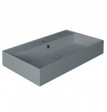 Simas Agile Раковина 81х46см., с 1 отв., с переливом, цвет: Cemento matt. AG81 cemento matt*1