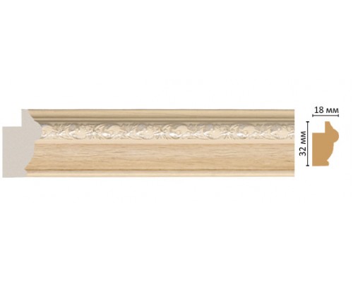 Багет DECOMASTER 534-11 (32*18*2900мм) Багет DECOMASTER 534-11 (32*18*2900мм)