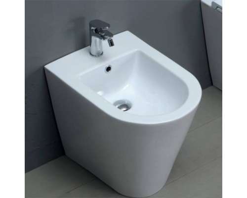 AZZURRA FORMA Биде  приставное  54х37х43см , с 1 отв под смеситель,с креплением, цвет: белый. FMBIT000000MBI*1/(FOR500 bi*1)
