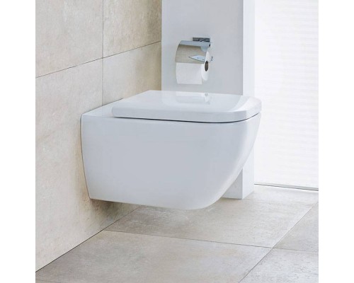 DURAVIT Happy D.2 Унитаз 54х36.5см., подвесной, безободковый, с креплением, цвет: белый. 2222090000 DURAVIT Happy D.2 Унитаз 54х36.5см., подвесной, безободковый, с креплением, цвет: белый. 2222090000