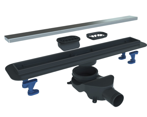 Душевой трап (лоток) BelBagno Luce BB-LD-LUCE-70-CR 65 см, хром