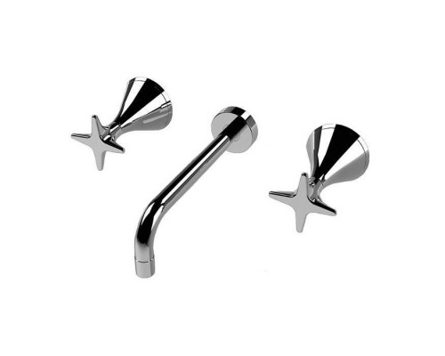 Stella 130 Встраиваемый смеситель для раковины 3863TR, цвет: хром. CT 01001 CR00