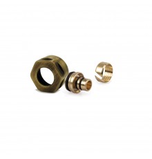 Фитинг SR Rubinetterie для многослойной трубы, Ø 11,5/12-16 x 24/19, цвет бронза 0383-1900Z0F0