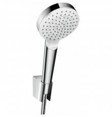Hansgrohe Crometta Настенный держатель с ручным душем, цвет: хром/белый. 26567400