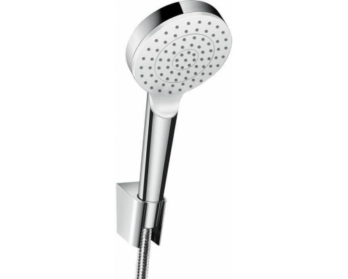 Hansgrohe Crometta Настенный держатель с ручным душем, цвет: хром/белый. 26567400