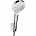 Hansgrohe Crometta Настенный держатель с ручным душем, цвет: хром/белый. 26567400
