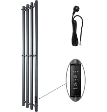 Полотенцесушитель электрический Маргроид Inaro Inaro-12018-1049-7024R 120х18, графитовый серый
