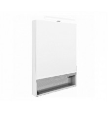 Roca Z.RU93.0.274.9 The Gap Шкаф зеркальный 700х850х129 мм, LED светильник, Белая плёнка ZRU9302749
