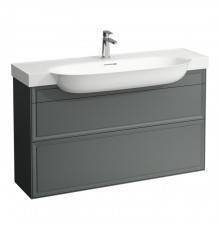Laufen New Classic Тумба с раковиной, 117.5х31.5х67.5см, 2 ящика, подвесная, цвет: серый. 8.1385.8.000.104.1,  4.0605.2.085.627.1