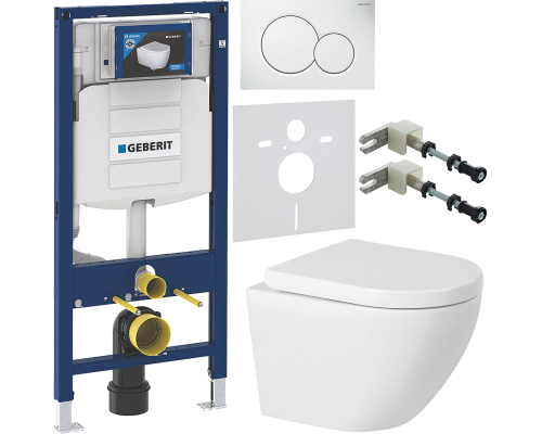 Комплект Унитаз подвесной BelBagno Sfera-r + Крышка Marino BB105SC с микролифтом, петли хром + Инсталляция Geberit Duofix UP 320 111.300.00.5 + Кнопка Sigma 01 115.770.11.5 белая + Крепления 111.815.00.1 к стене + Шумоизоляция Комплект Унитаз подвесной BelBagno Sfera-r + Крышка Marino BB105SC с микролифтом, петли хром + Инсталляция Geberit Duofix UP 320 111.300.00.5 + Кнопка Sigma 01 115.770.11.5 белая + Крепления 111.815.00.1 к стене + Шумоизоляция