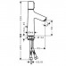 Hansgrohe Talis Select S, Смеситель для раковины, с донным клапаном,  Цвет: Хром. 72042000