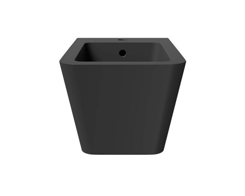 Alice Hide Square Биде подвесное 55х35см., цвет: чёрный матовый. 31220108,  FIX10