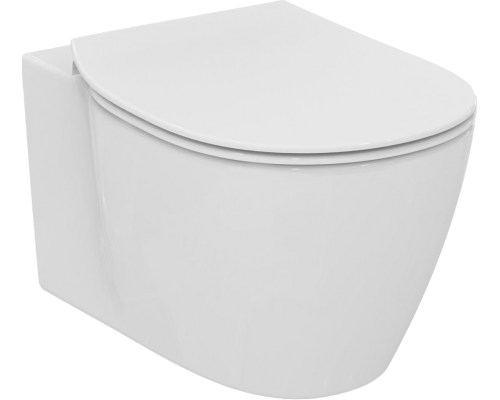 Унитаз подвесной Ideal Standard Connect AquaBlade E047901 безободковый, крышка-сиденье E772301 Унитаз подвесной Ideal Standard Connect AquaBlade E047901 безободковый, крышка-сиденье E772301