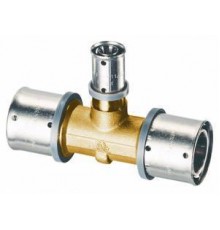 Фитинги под пресс-инструмент Пресс-тройник 20*2 x 16*2 x 16*2 лат.(аналог 59112001) 4911 2001