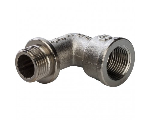 Угольник STOUT с упором НВ никелированный 3/8 (SFT-0016-000038) Угольник STOUT с упором НВ никелированный 3/8 (SFT-0016-000038)