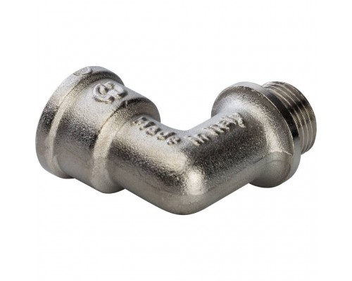 Угольник STOUT с упором НВ никелированный 3/8 (SFT-0016-000038) Угольник STOUT с упором НВ никелированный 3/8 (SFT-0016-000038)
