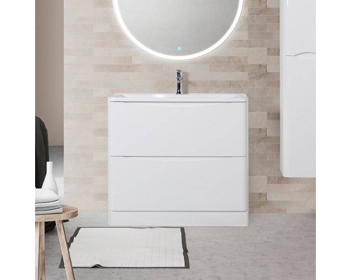 Тумба под раковину BelBagno Acqua 80 напольная, bianco lucido