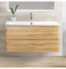 Тумба под раковину BelBagno Albano 100 подвесная, rovere rustico
