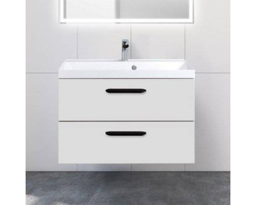 Тумба под раковину BelBagno Aurora 80 bianco lucido