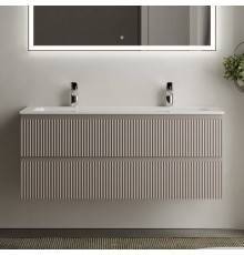 Тумба с раковиной Sancos Snob R 120 см, doha soft, раковина CN7016