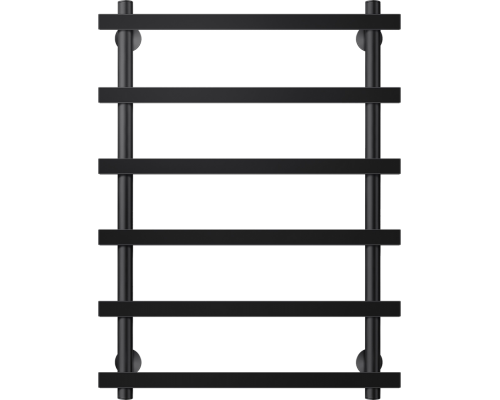 Полотенцесушитель электрический Secado Понтида 1, L 80x50, черный