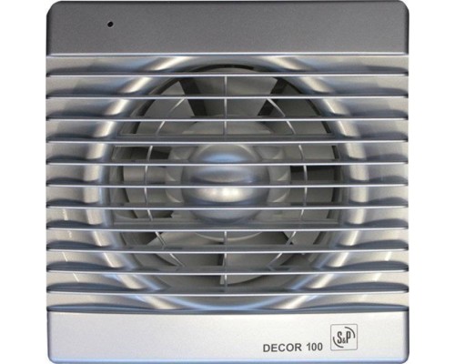 Вытяжной вентилятор Soler Palau Decor 100C silver